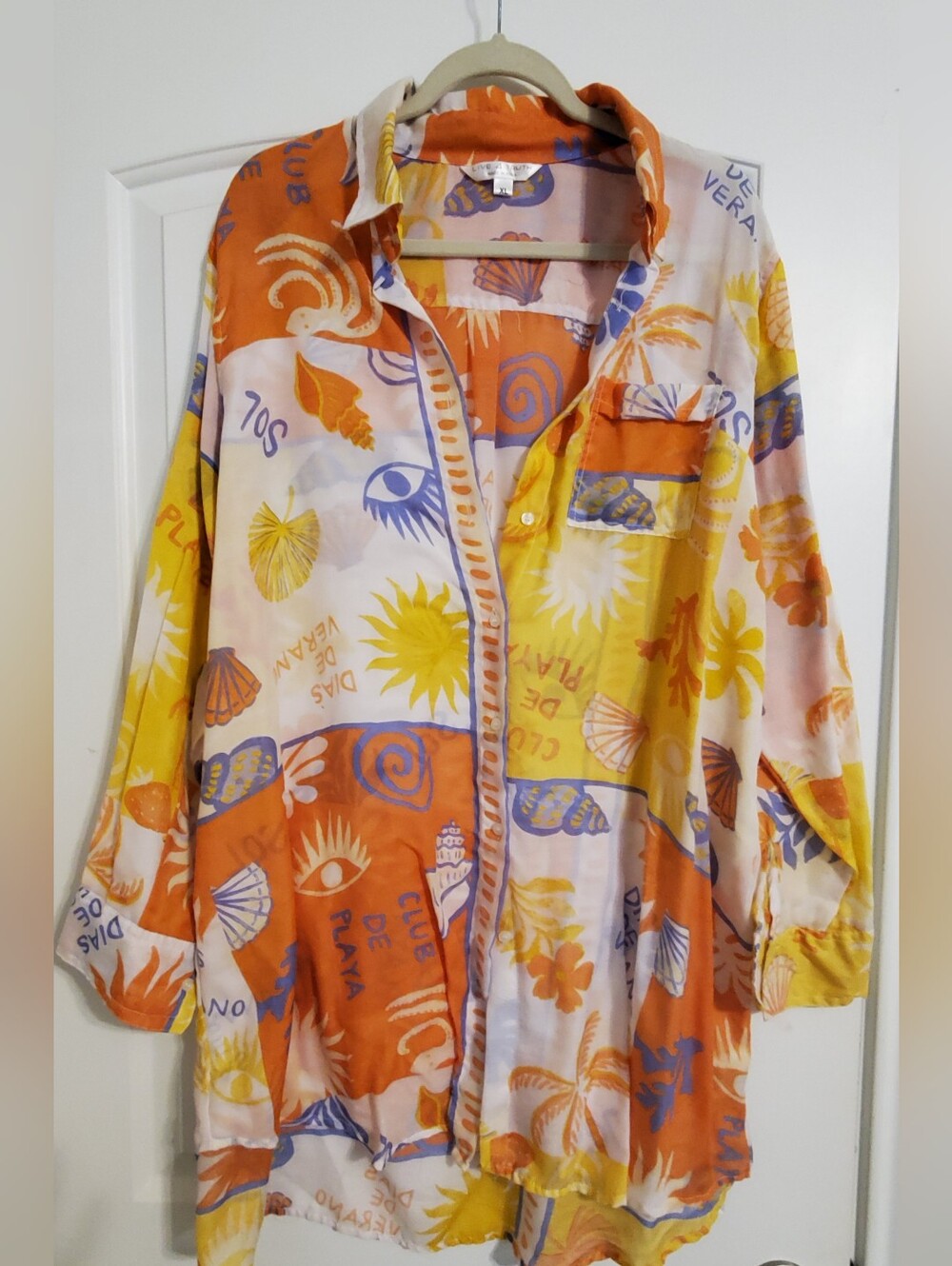 Swim Cover up Shirt